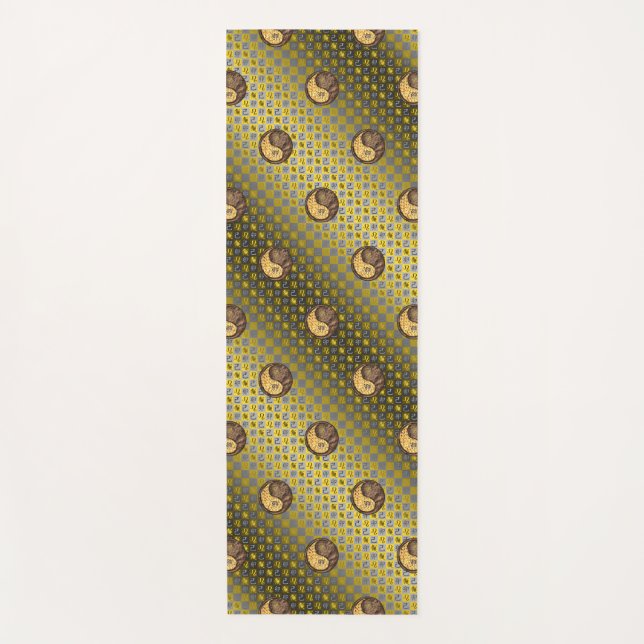 Esterilla De Yoga Leo y Earth Rabbit (Anverso)