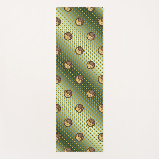 Esterilla De Yoga Leo y Earth Snake (Anverso)