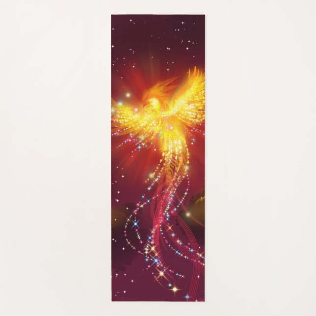 Esterilla De Yoga Levantamiento de Phoenix (Anverso)