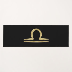 Esterilla De Yoga LIBRA Oro Septiembre Octubre Cumpleaños Astrología