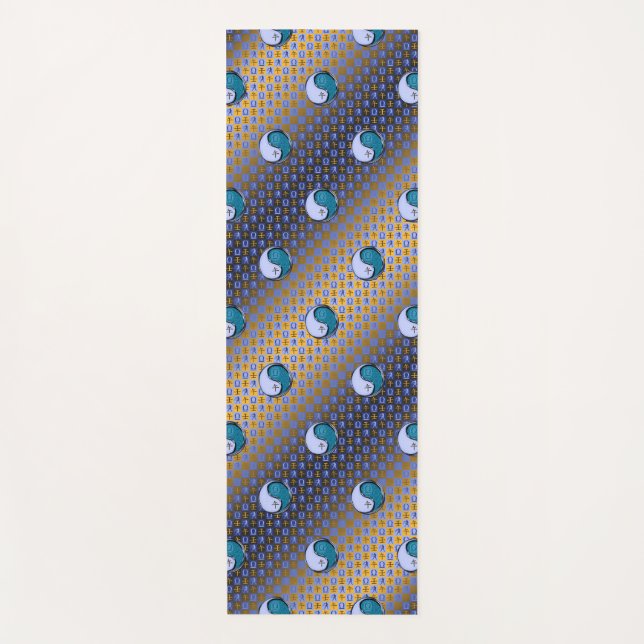 Esterilla De Yoga Libra y Caballo de Agua (Anverso)