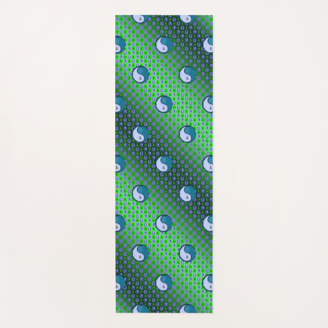 Esterilla De Yoga Libra y cabra acuática (Anverso)