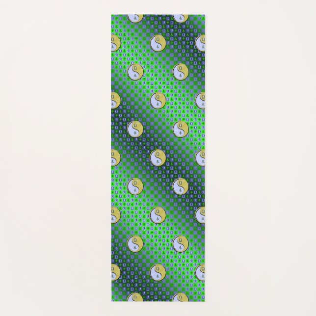 Esterilla De Yoga Libra y cabra Metalizado (Anverso)