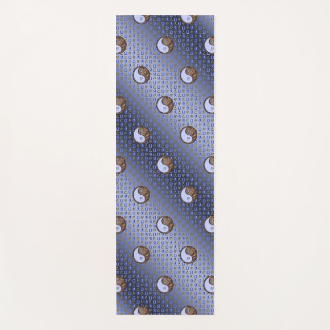 Esterilla De Yoga Libra y conejo terrestre (Anverso)