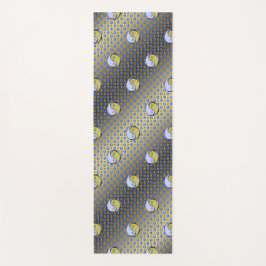 Esterilla De Yoga Libra y Dragón Metalizado