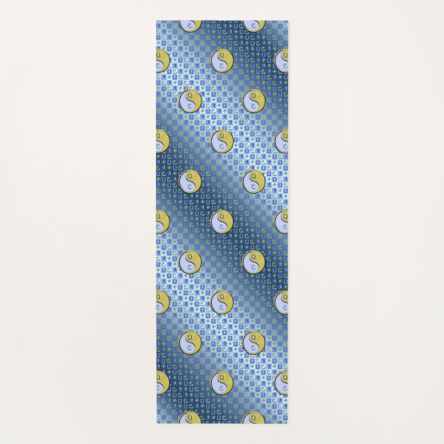 Esterilla De Yoga Libra y Metalizado serpiente (Anverso)