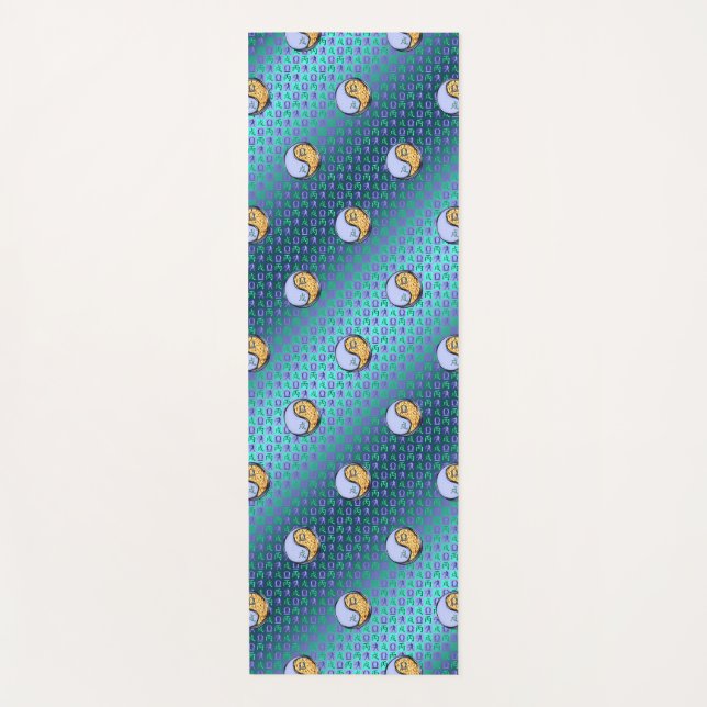 Esterilla De Yoga Libra y Perro de Fuego (Anverso)