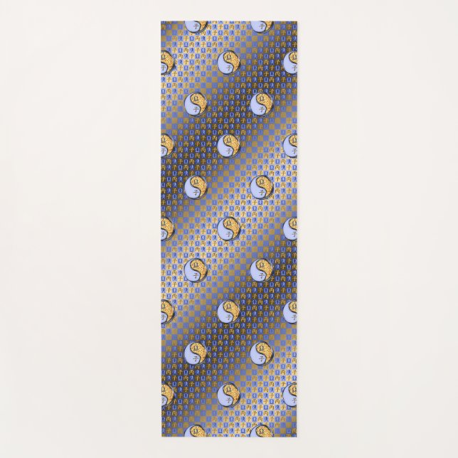 Esterilla De Yoga Libra y Rata de Fuego (Anverso)