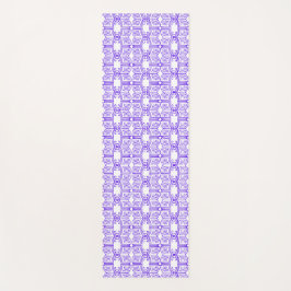 Esterilla De Yoga Library Book Pattern