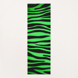 Esterilla De Yoga Lime Green Zebra