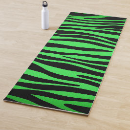 Esterilla De Yoga Lime Green Zebra