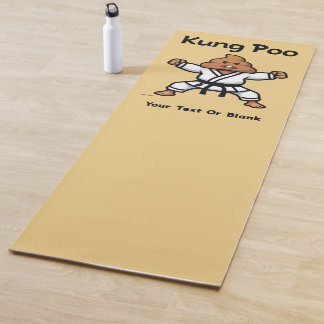Esterilla De Yoga Lindo Kung Poo Karate