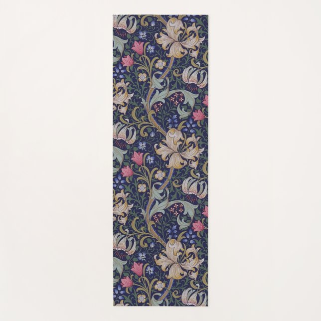 Esterilla De Yoga Lirio dorado, William Morris (Anverso)
