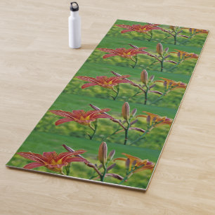 Esterilla De Yoga Lirios tigrados