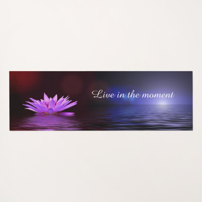Esterilla De Yoga Live in the Moment Inspirador Citote (Reverso (horizontal))