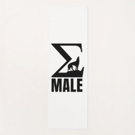 Esterilla De Yoga Lobo solitario de Sigma Male