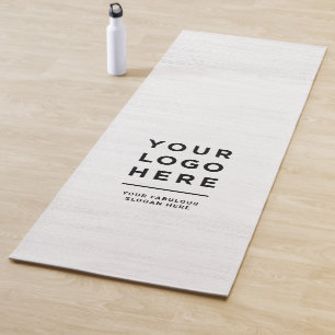 Esterilla De Yoga Logotipo comercial personalizado y elegancia de ma