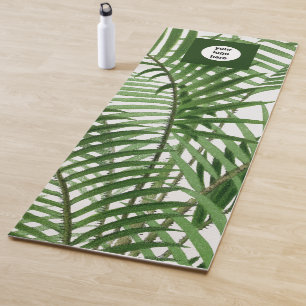 Esterilla De Yoga Logotipo comercial promocional del árbol de palmer