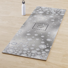 Esterilla De Yoga Logotipo de la empresa diamantes de plata comercio