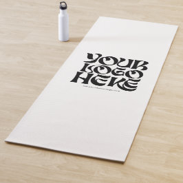 Esterilla De Yoga Logotipo Empresarial Personalizado, Texto Promocio