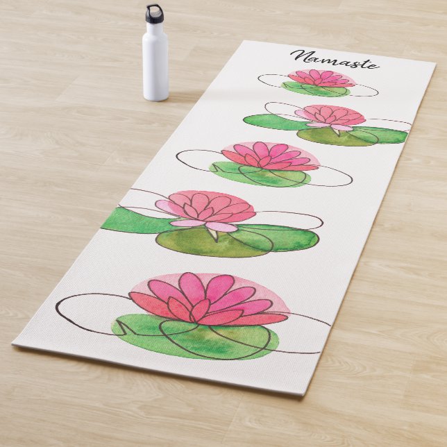 Esterilla De Yoga Lotus Namaste Personalizado (In situ)