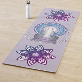 Esterilla De Yoga Lotus y Mandala