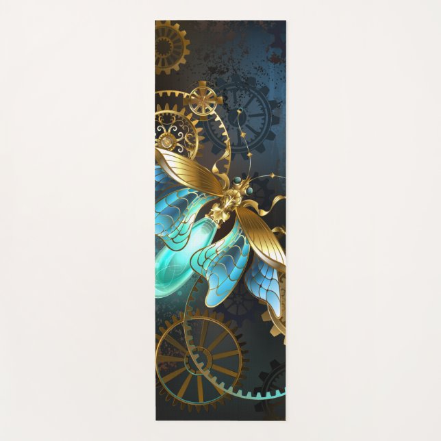 Esterilla De Yoga Luciérnaga de Steampunk (Anverso)