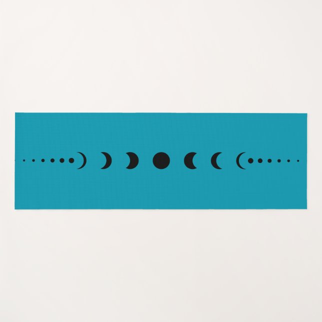 Esterilla De Yoga Luna phase Water (Anverso (horizontal))