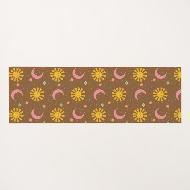 Esterilla De Yoga Luna solar  (Reverso (horizontal))