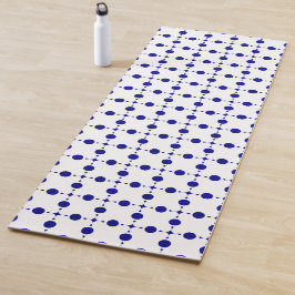 Esterilla De Yoga Lunares Azules Marinos, Patrón de Lunares, Puntos