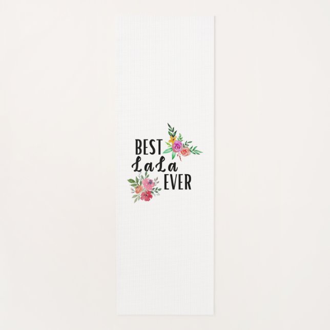 Esterilla De Yoga Madre Mejor cumpleaños de Lala (Anverso)