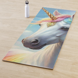 Esterilla De Yoga Magical Rainbow Unicorn Personalized