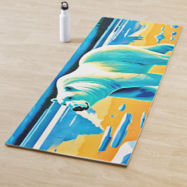 Esterilla De Yoga Majestad Polar: Paisaje Ártico