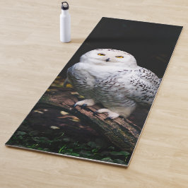 Esterilla De Yoga Majestuoso búho de invierno