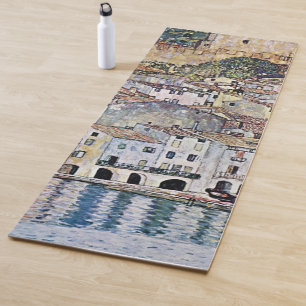 Esterilla De Yoga Malcesine en el lago Garda, Gustav Klimt