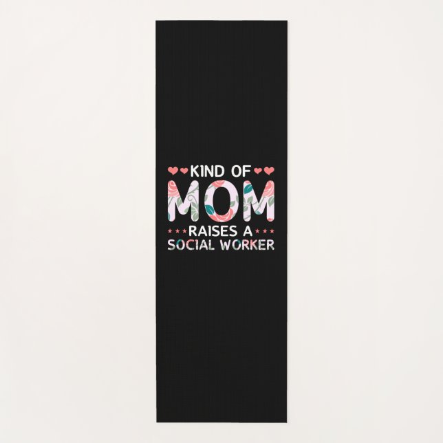 Esterilla De Yoga Mamá Arte Como Mamá (Anverso)