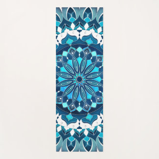Esterilla De Yoga Mandala azul turquesa