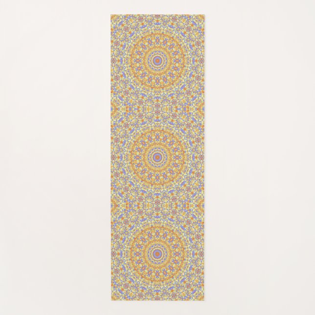Esterilla De Yoga Mandala colorida (Anverso)