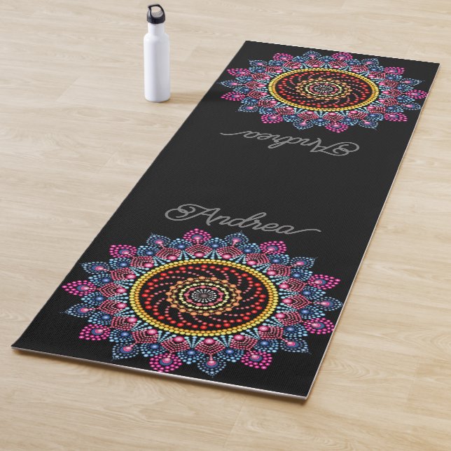 ESTERILLA DE YOGA MANDALA DOT PERSONALIZADO CREA TU PROPIA GALA (In situ)