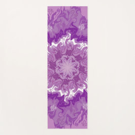 Esterilla De Yoga Mandala en múltiples tonos morados