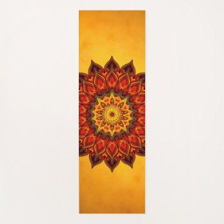 Esterilla De Yoga mandala floral