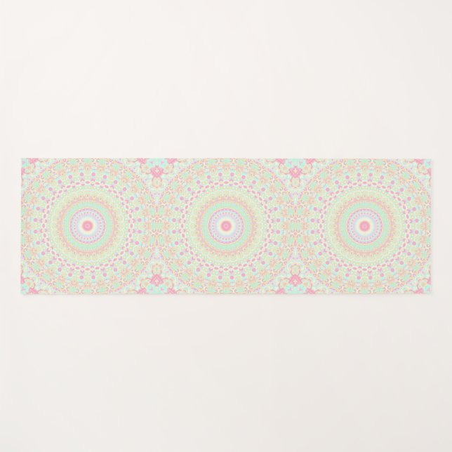 Esterilla De Yoga Mandalá Funky Hippie  (Anverso (horizontal))