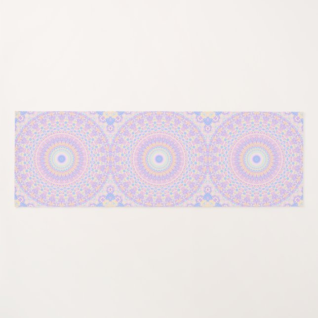 Esterilla De Yoga Mandalá Hippie Funky  (Anverso (horizontal))