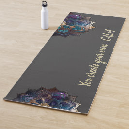 Esterilla De Yoga Mandalá Moderno Elegante - Creas Tu Propia Calma