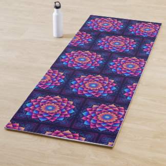 Esterilla De Yoga Mándala Púrpura