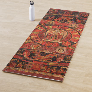 Esterilla De Yoga Mandala Thangka de Amogapasha
