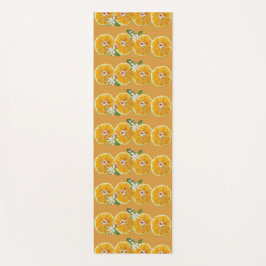 Esterilla De Yoga Mandarins Citrus Naranja Fruit