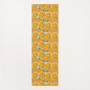 Esterilla De Yoga Mandarins Citrus Naranja Fruit