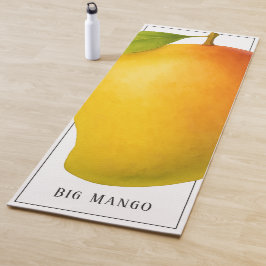 Esterilla De Yoga Mango Grande, Fruta Dulce y Nombre