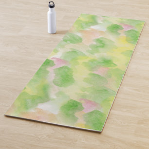 Esterilla De Yoga Mano de yoga de color acuático pacífico